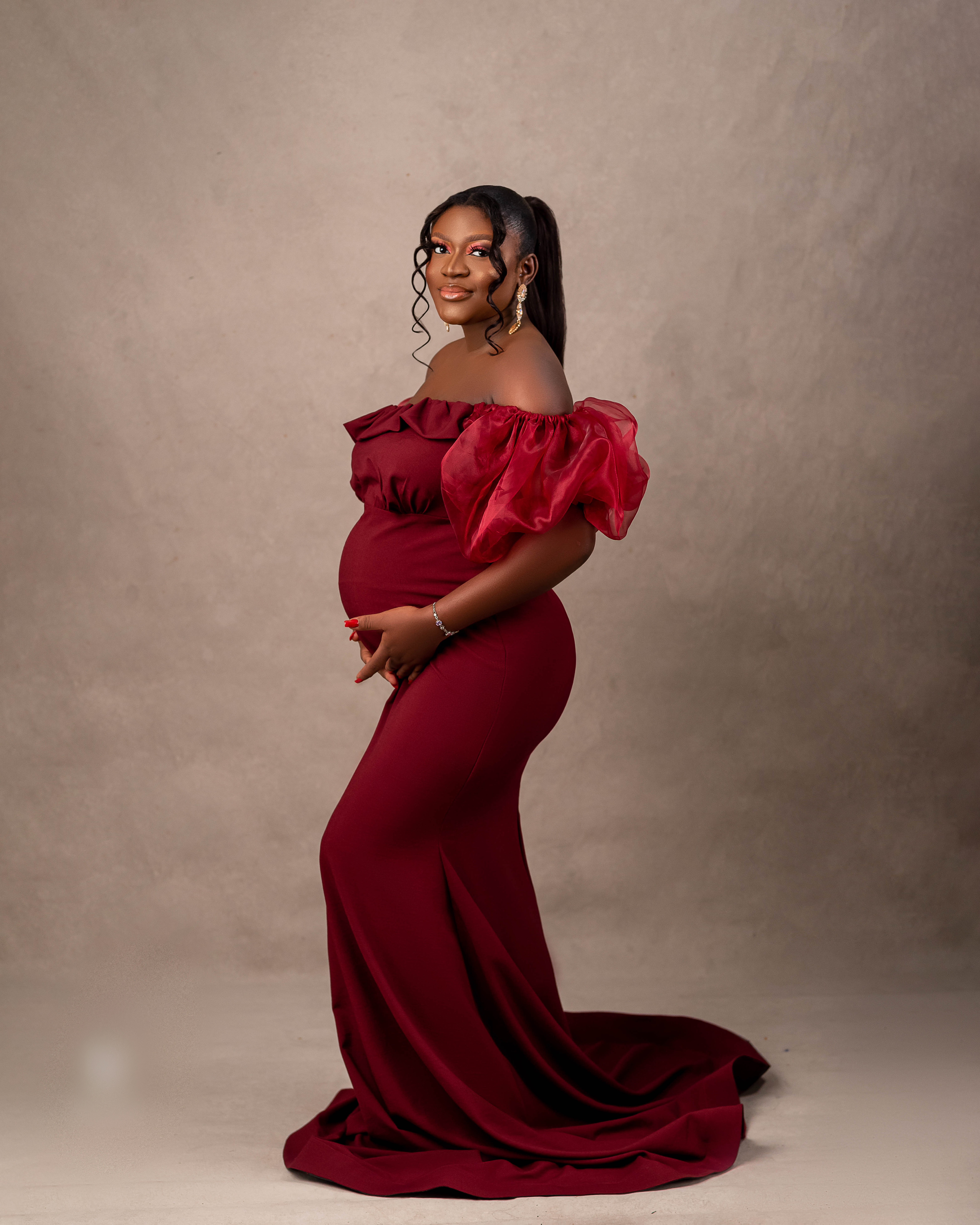 maternity shoot dress